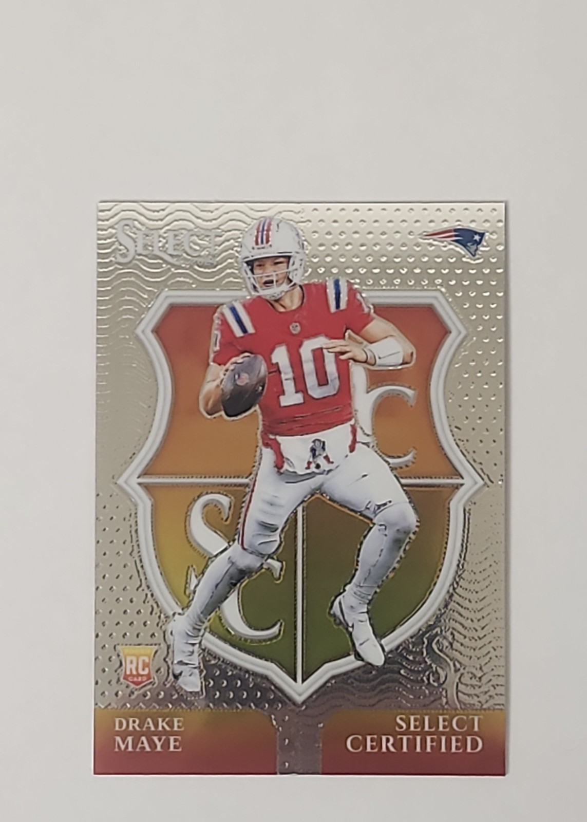 2024 Panini Select - Select Certified Rookies Drake Maye #3 (RC)