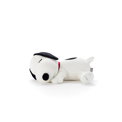 PEANUTS Snoopy Sleeping Friend Cushion M Japan NEW