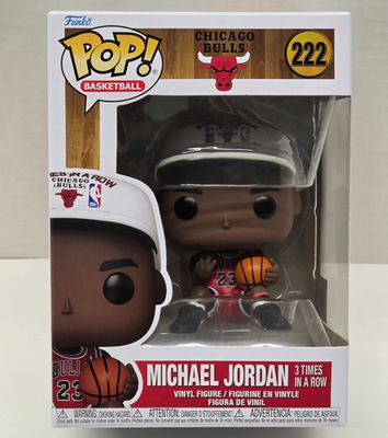 MICHAEL JORDAN - Chicago Bulls 3 Times in a Row Funko POP! NBA