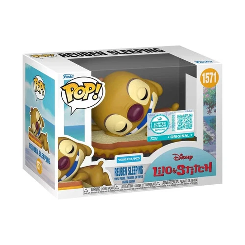 Funko Pop - Lilo & Stitch Vinyl Figure - Reuben Sleeping 1571 Limited Edition