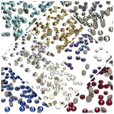 144 Mixed Tiny Small Sizes Swarovski 2058 Crystal Flatbacks nail art *Pick Color