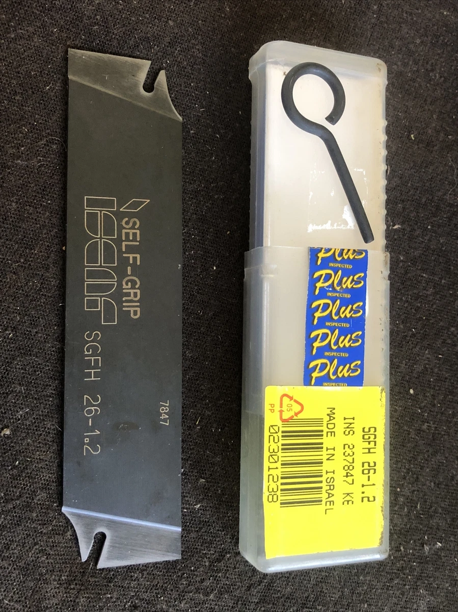 2 ISCAR SELF Grip Parting Blade 30 NEW Inserts SGFGH