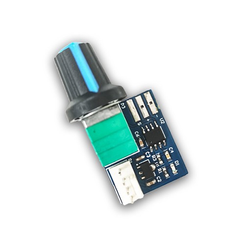 DC 12V Single PWM Speed Controller Fan Speed Controller Mute 4Pin for PC CPU Fan - Picture 4 of 7