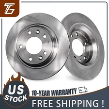 Rear Solid Disc Brake Rotors for 2003 - 2013 Mazda 6 2003 Protege