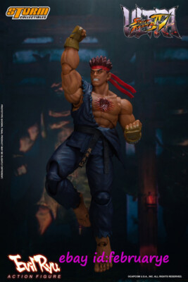Storm Toys 1/12 Evil Ryu Street Fighter Iv Action Figure New In Stock Perfect