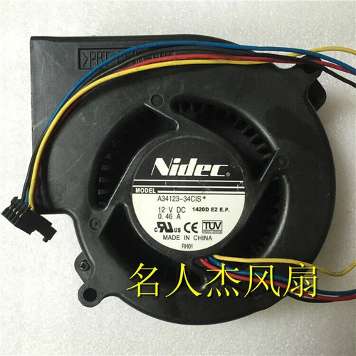 1 PCS Fan A34123-34CIS DC 12V 0.46A For Cooling Fan #F9