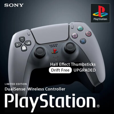 30th Anniversary DualSense Pro PS5 Controller Hall-Effect Thumbsticks Upgraded