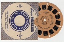 Glacier Nat'l Park Montana 1940 Tan Front / Tan Back View-Master Reel 47