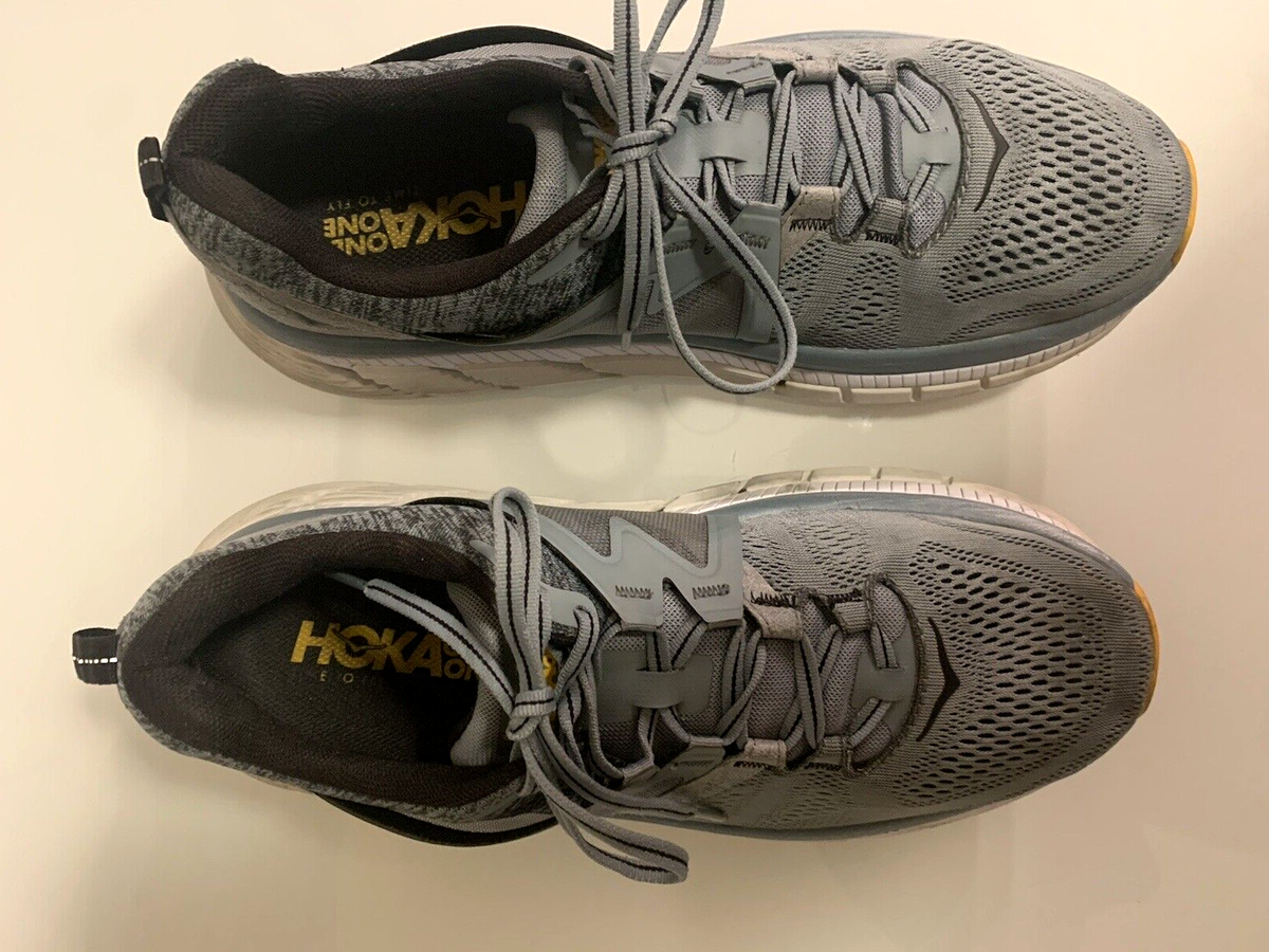 Hoka One One Gaviota 2 Mens Running Shoes Size 11.5 Blue Gray Athletic Sneakers Gaviota 2 - Grounded Running main image 2