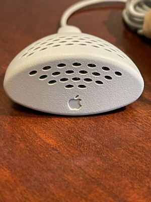 Apple Vintage Desktop Microphone Model 590-0670 With 3.5mm Jack
