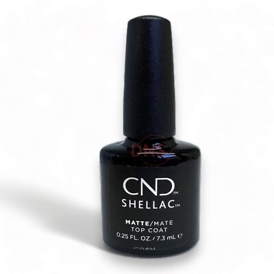 CND SHELLAC Matte Top Coat 0.25 Fl oz
