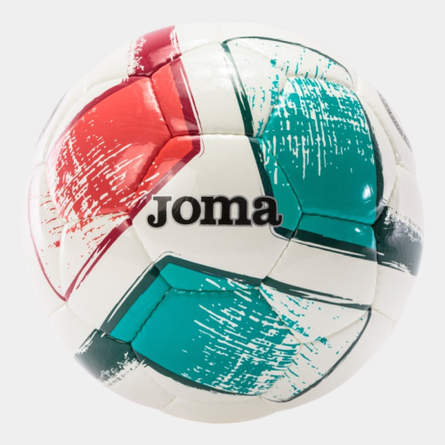 Pallone Da Calcio Sala Joma Real Federación Spagnola - Bianco/rosa, Taglia 62 Cm, In Poliuretano, Con Guarnizioni Termosaldate