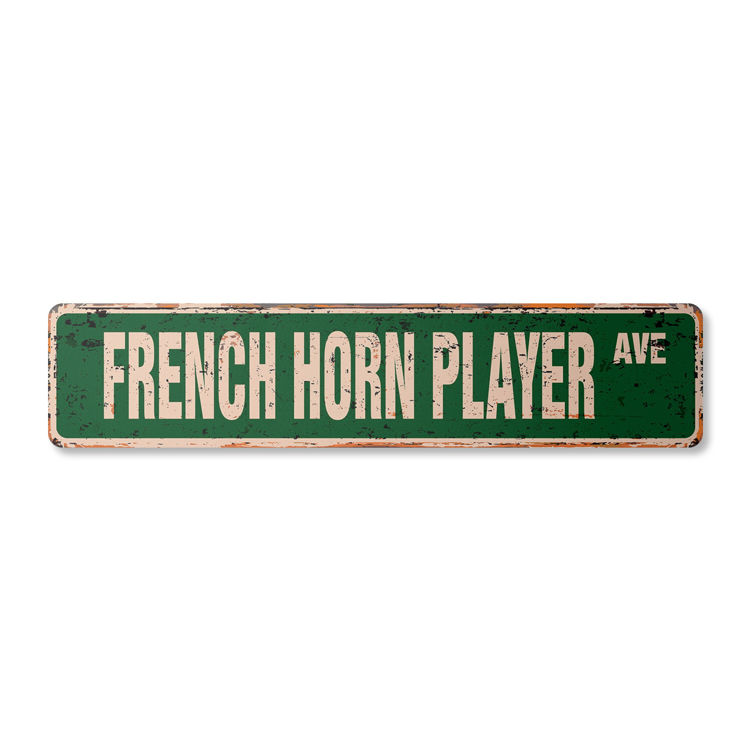 Vintage Street Sign Band Music Melody Lessons Teacher