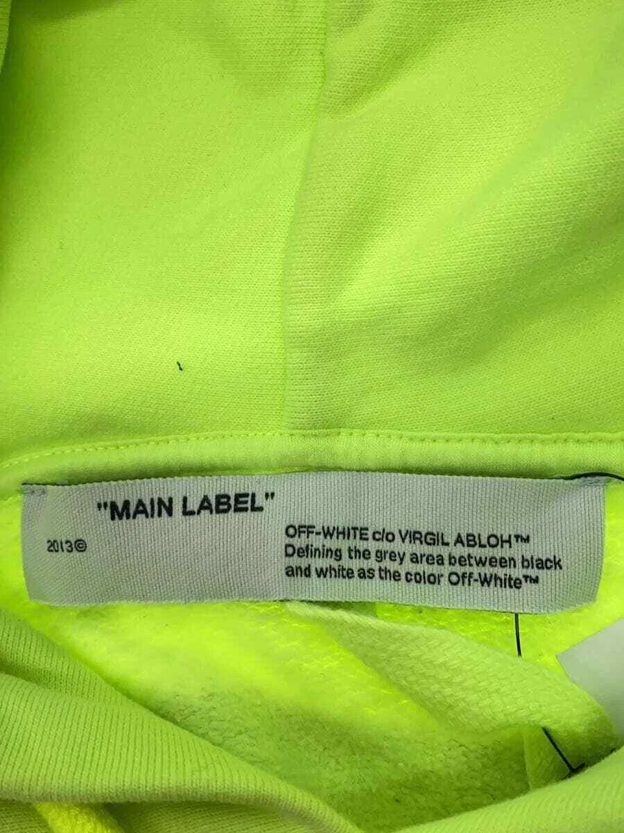 OFF WHITE Felpa con cappuccio OFFWHITE verde M usata