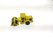 Vintage Majorette #226 Road Roller Yellow 1987 Made in France Ty54