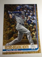 2019 Topps Season Highlights Jumbo 5x7 Cody Bellinger Dodgers US113 05/10