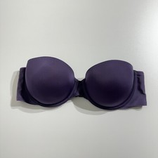 Victoria's Secret Strapless Bra Purple 34C