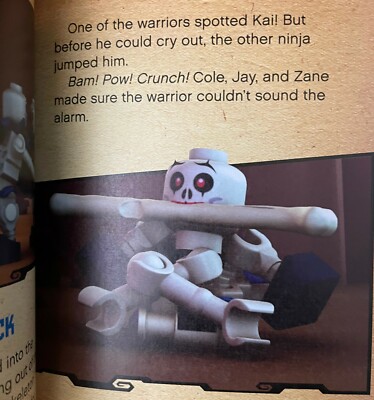 Lot of 4 LEGO NINJAGO Scholastic Books (Children's Readers