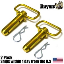Snow Plow Pin Unimount 2 Hitch Pins 2 Hairpin Cotter For Western 93028 91965