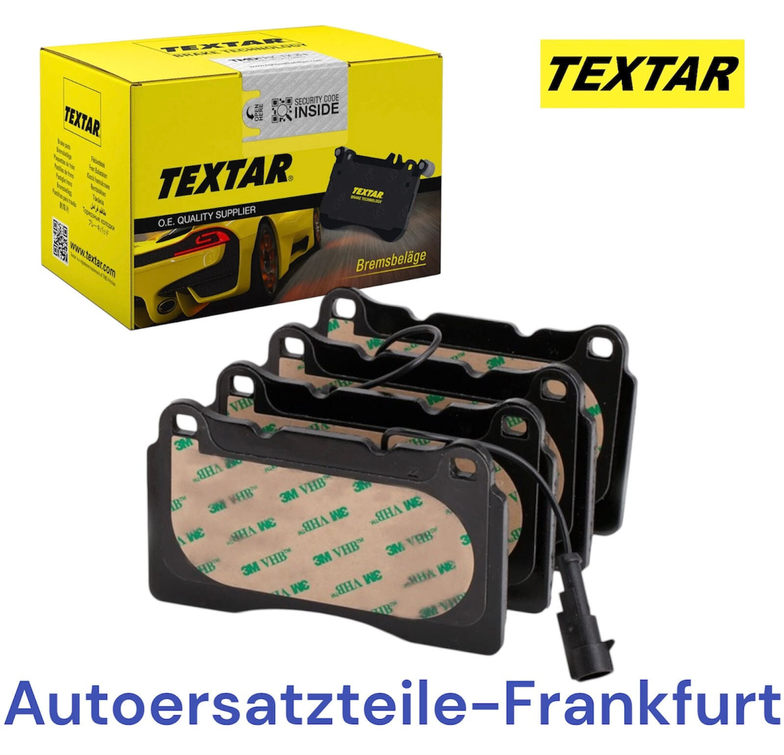 TEXTAR Bremsbeläge VORNE für ALFA ROMEO GIULIETTA 940