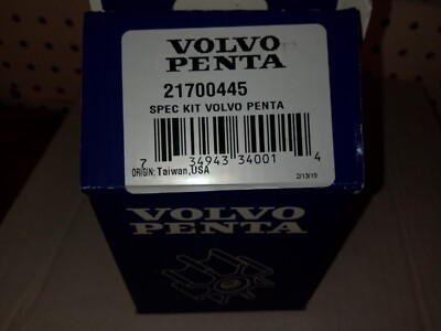 Volvo Penta Sea Water Cooling Pump Impeller Kit New OEM 21700445 V8 380