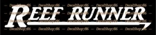 Reef Runner Boat - Outdoor Sports - CAR/SUV Vinyl Die-Cut Peel N' Stick Decals