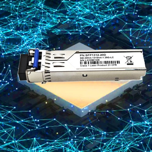 Long Ranges 1.25G SFP Singlemode Transceiver for Stable & Fast Fiber Connection - Afbeelding 5 van 8