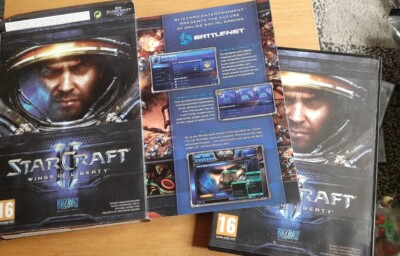 Starcraft 2: Wings of Liberty [PC-DVD-ROM] Blizzard Rare Box Pack 