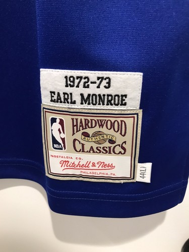 Earl Monroe Signed Knicks Authentic Jersey (Steiner) - Picture 8 of 8