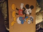 Vintage Mickey Mouse And Donald Duck RACO CLASSIC EDITION Corkboard Wall Decora — photo 1