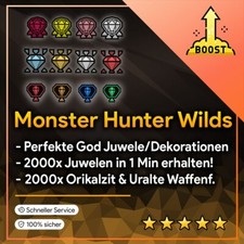 Monster Hunter Wilds - Godroll Juwelen/Dekora...