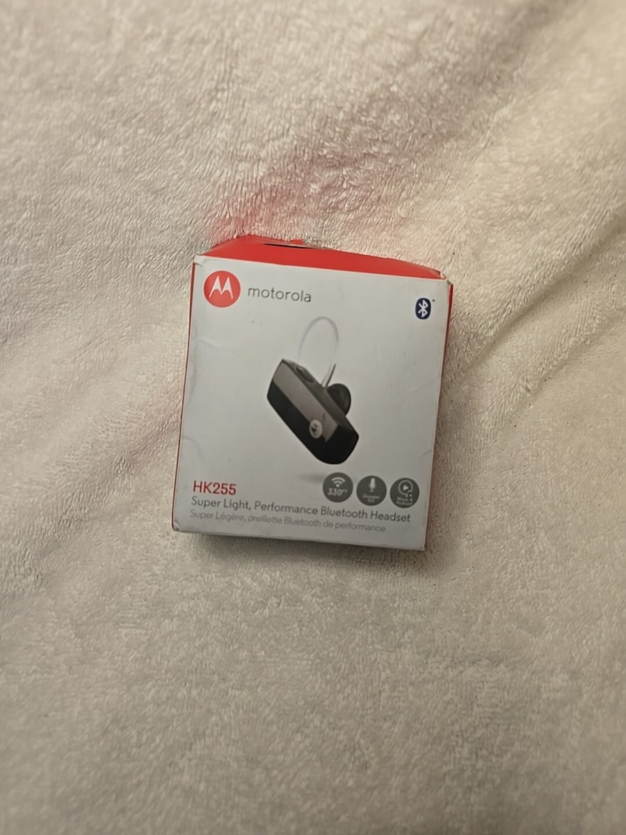 Motorola Hk255 Super Light In-Ear Bluetooth Earpiece Black for