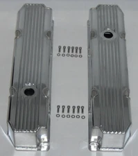 Finned Fabricated Aluminum Valve Covers for Big Block Chrysler Mopar 383 426 440