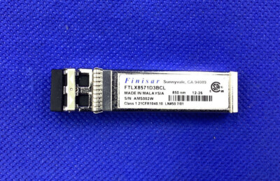 FTLX8571D3BCL Finisar 10Gb 850nm SFP+ 10GBASE-SR/SW Ethernet Transceiver