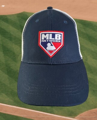 MLB Network Washington Nationals SGA 2023 Blue Snapback Trucker Cap OSFA