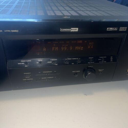 Yamaha HTR-5850 Receiver HiFi Stereo 6.1 Channel Home Theater Surround Sound AVR - Picture 3 of 13