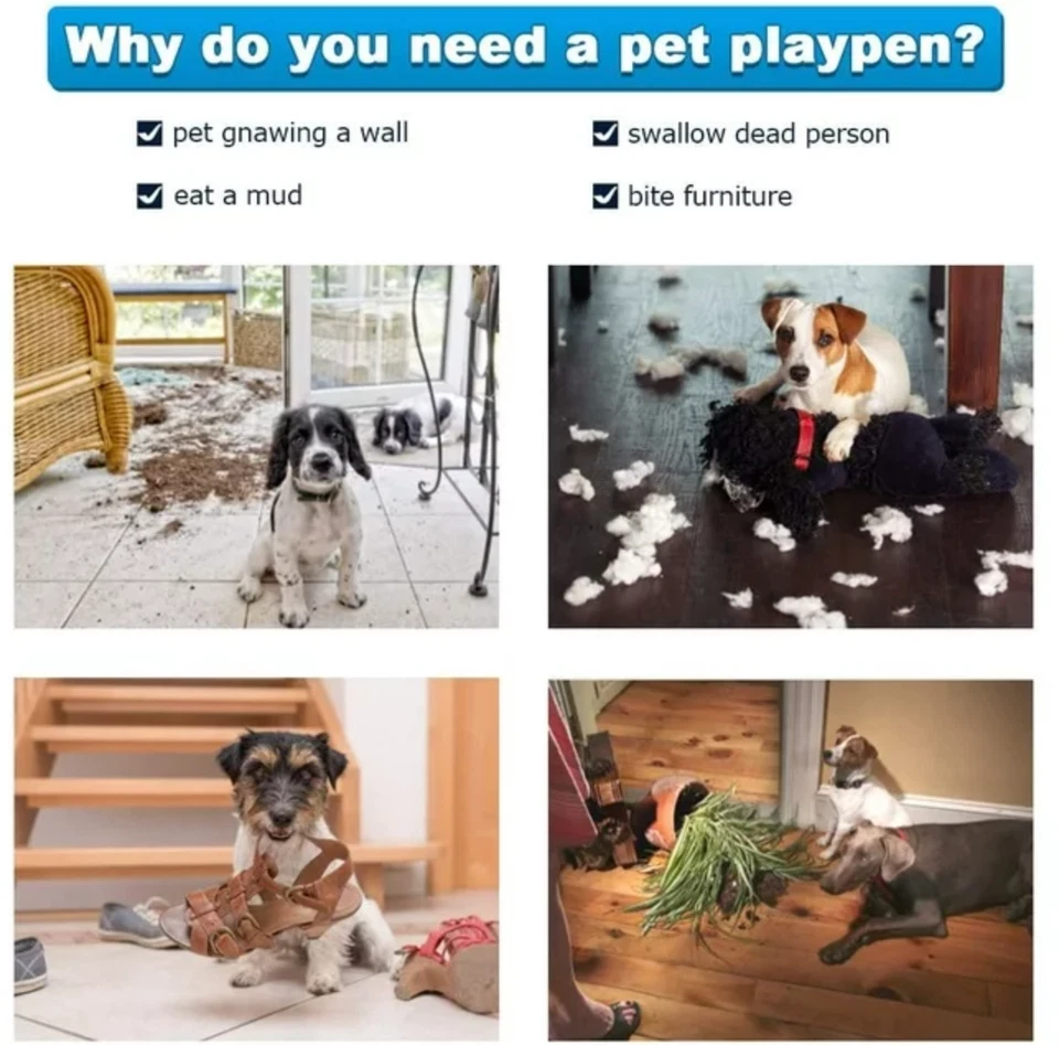 "Large 36-Inch Bestpet Animal Pet Cage with Plastic Tray and Handle" - Image 4 of 4