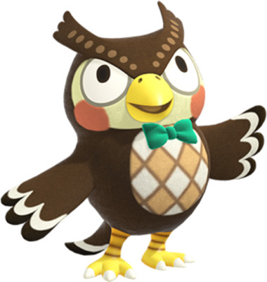 #202 Mini Amiibo Karte für Animal Crossing Blathers / Eugen Nintendo Switch