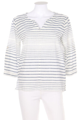 ESPRIT Tunic Blouse Roll-up Sleeves D 32 grey blue