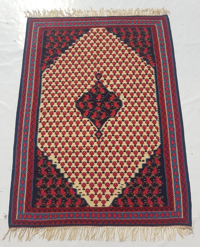 Antique Traditional Handcrafted Epic Turkish Kilim Rug for Home Décor 154x117 cm