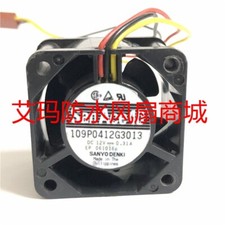 Sanyo 109P0412G3013 4028 12V 0.31A 4CM double ball 1U server fan