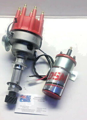 Holden V8 Electronic Distributor 253-304-308 With Bosch Type Coil Up-Grade Male