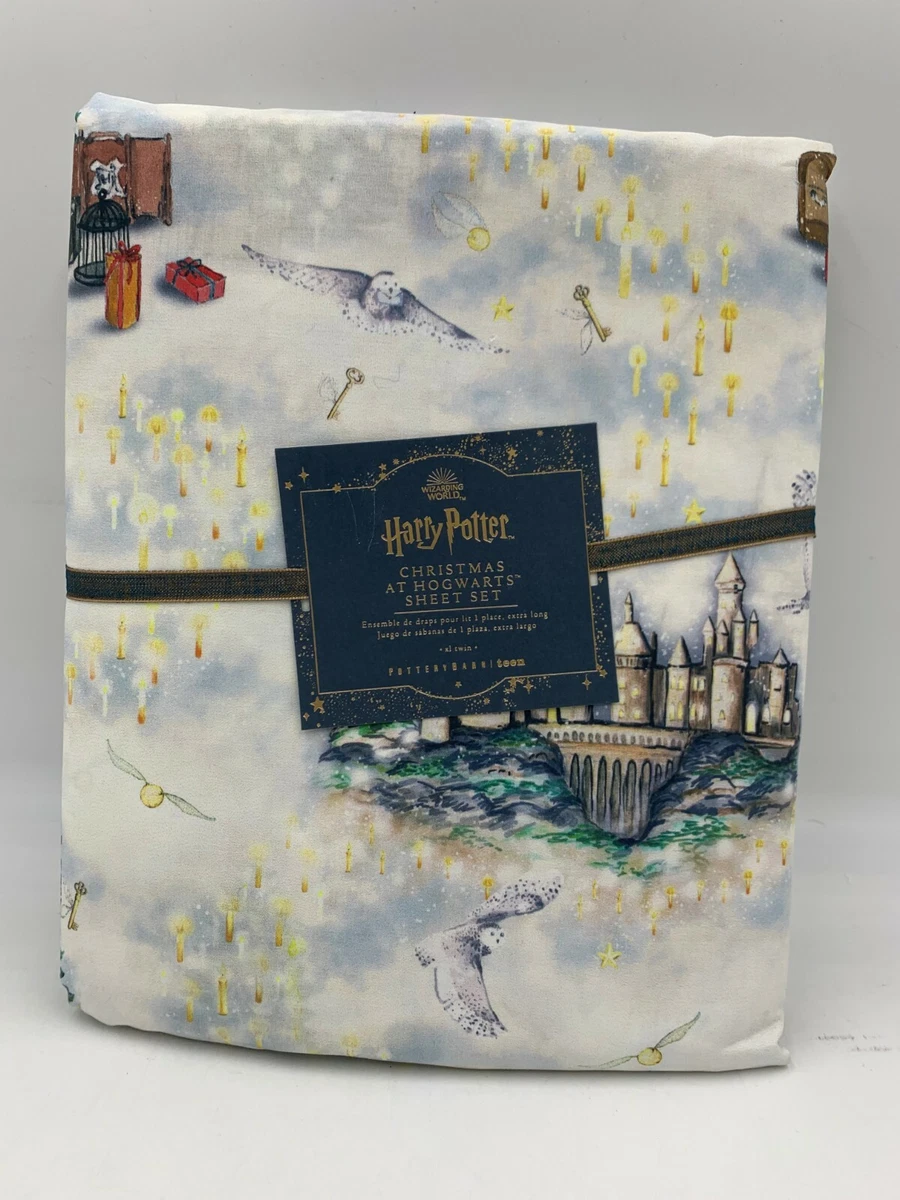 Harry Potter™ Hogwarts™ Christmas Percale Sheet Set