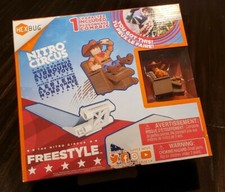 HEXBUG Nitro Circus Freestyle Ramp Play Set With Cowboy Stunt Man BRAND NEW