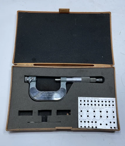 Mitutoyo No. 116-106 Interchangeable-Anvil-Type Pana Micrometer 1” - 2” .001