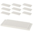 10 PLACA PARRILLA GAS HALCON DOMINATOR LADRILLO CERÁMICO G9522 G2502 G2522 G9512 G9502