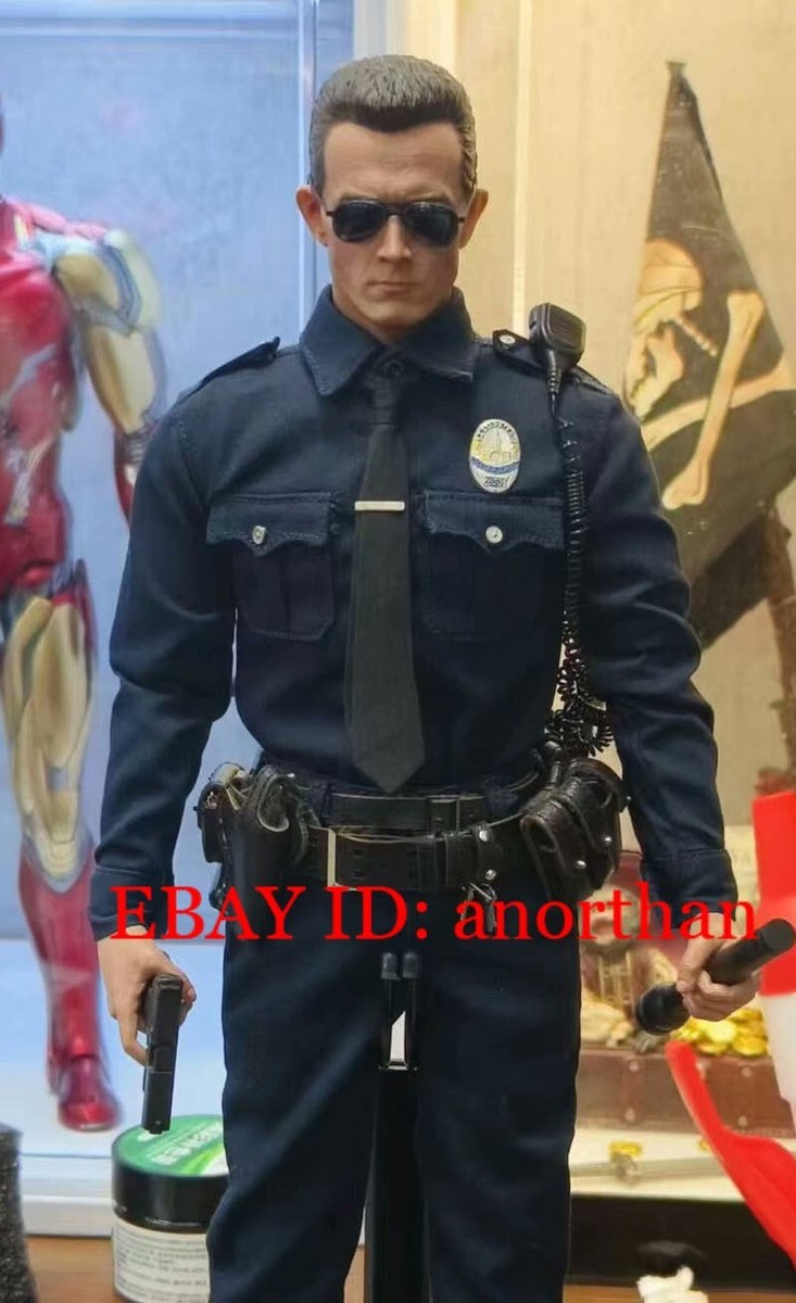 Custom Head Sculpt for Hot Toys 1/6 Scale Terminator T1000 Action