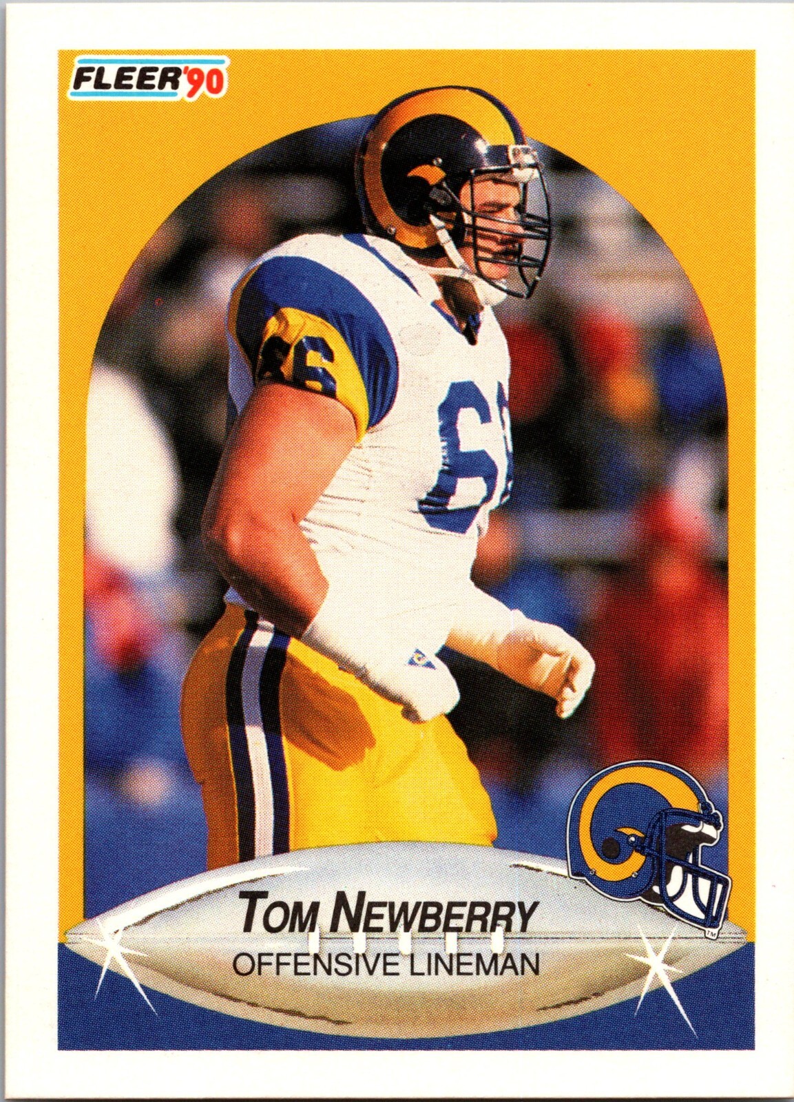 1990 Fleer - #43 Tom Newberry
