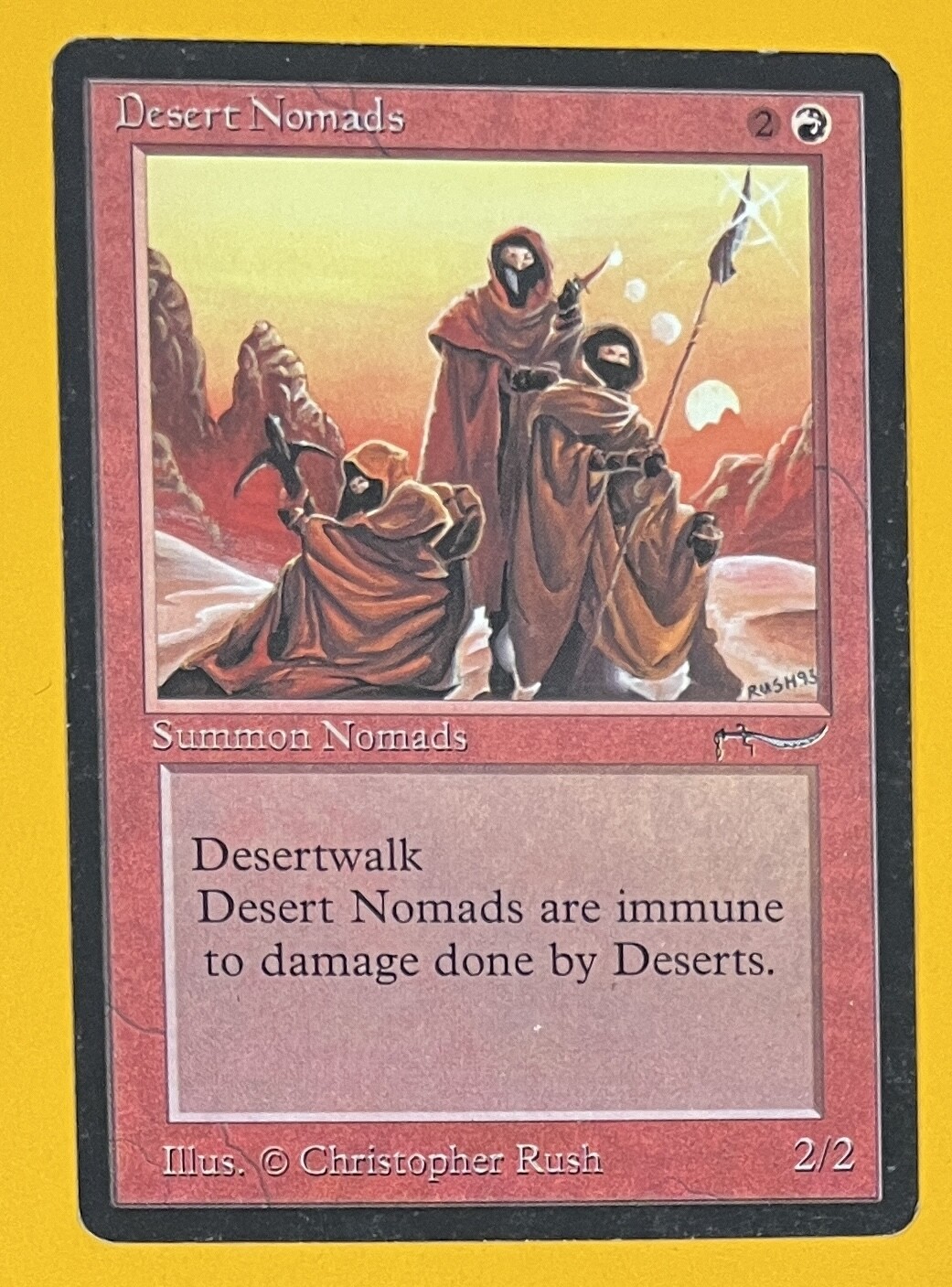 MTG DESERT NOMADS Arabian Nights (OldManMTG 004-676)