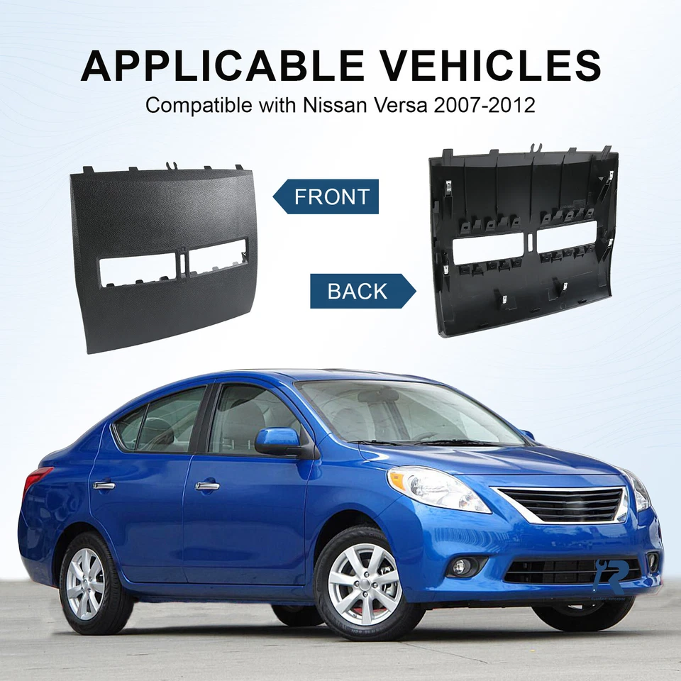 Front Upper Center Dash Air Vent Trim 68414ED50C  fit for Nissan Versa 2007-2012 Foto 4 de 4